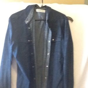 Demin long sleeve shirt